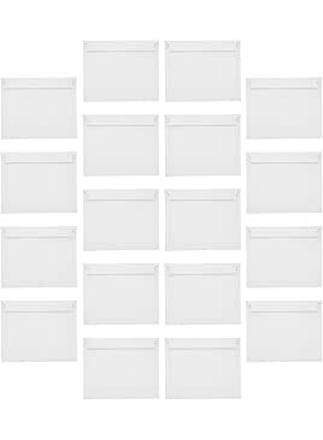 35x28 5cm White Self Sealing Cardboard Mailers For Document Photo Shipping - Image 1
