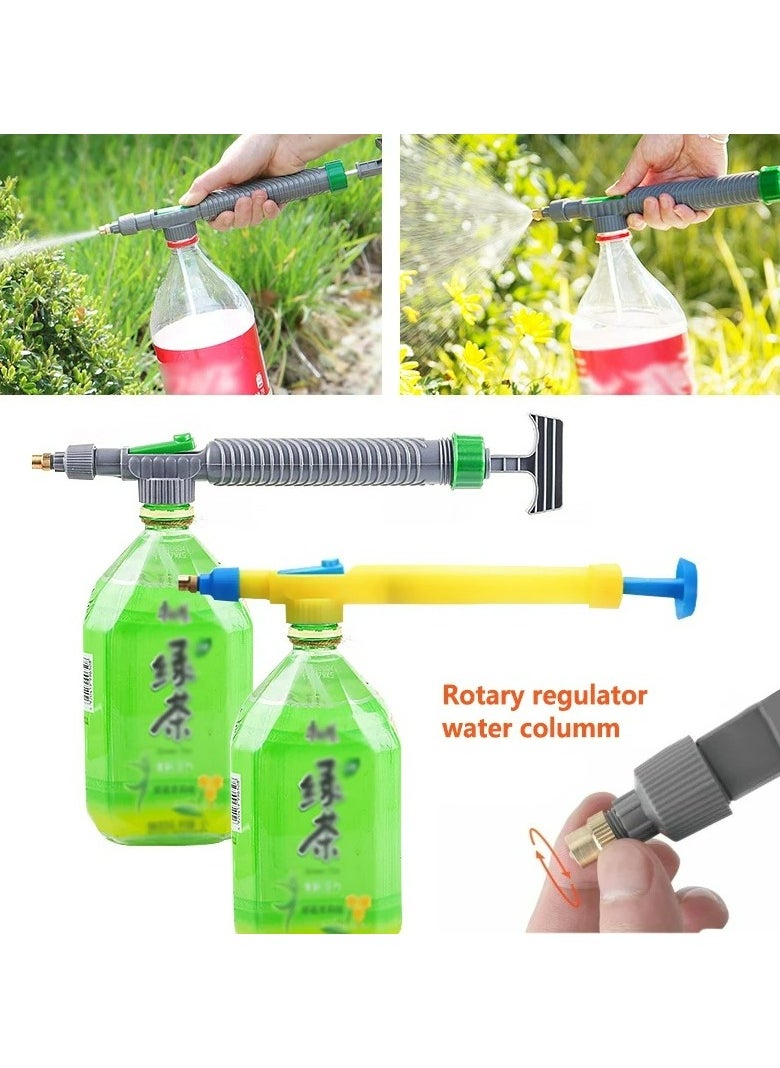 Generic - Manual Sprayer High Pressure Air Pump  Adjustable Drink Bottle Spray Head Nozzle Garden Watering Tool Sprayer Agriculture Tools - Image 1