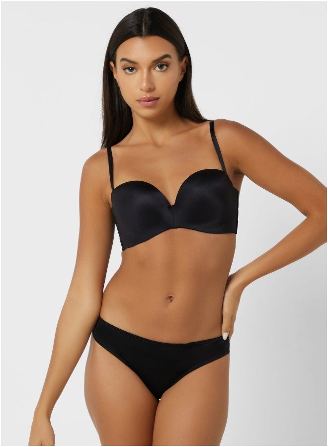 Plunge Neck Bra