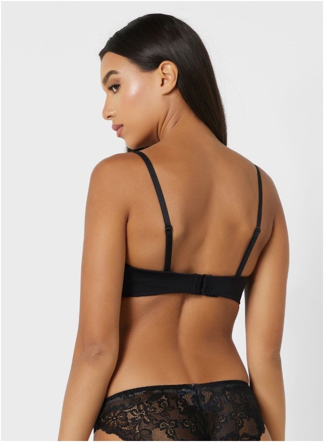 Plunge Neck Bra