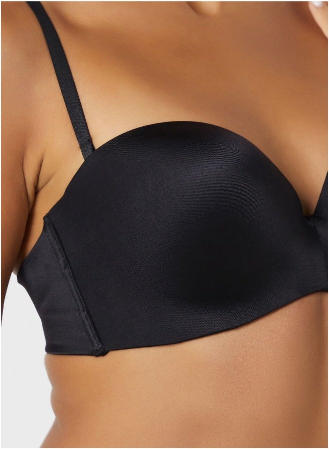 Plunge Neck Bra