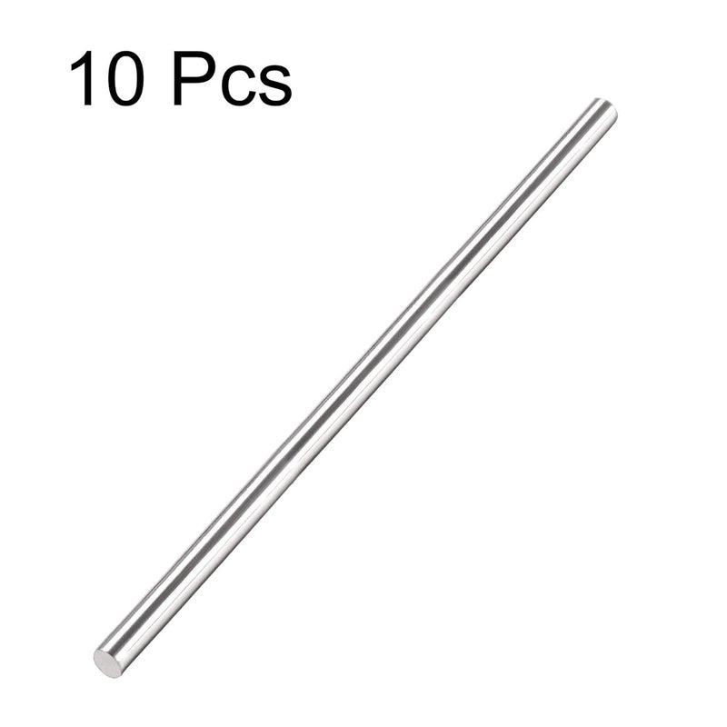 uxcell 3mm x 75mm 304 Stainless Steel Solid Round Rod for DIY Craft - 10pcs - Image 3