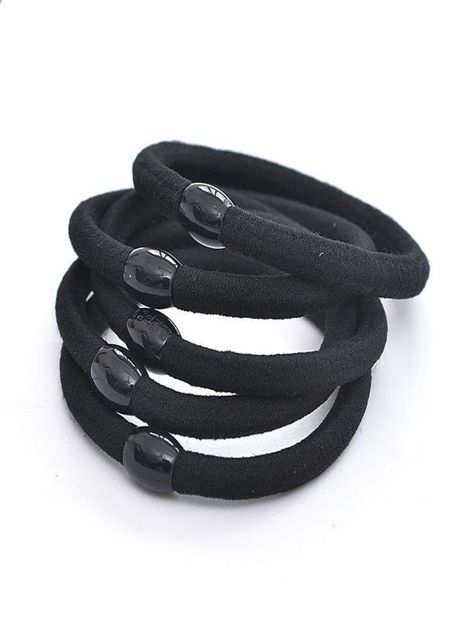 SQULIGT Hair Bands Hair Ties for Thick Hair 20PCS Seamless Cotton Simply Ponytail Holders Headband Scrunchies Hair Accessories(1.7 Inch Diameter) - Image 1