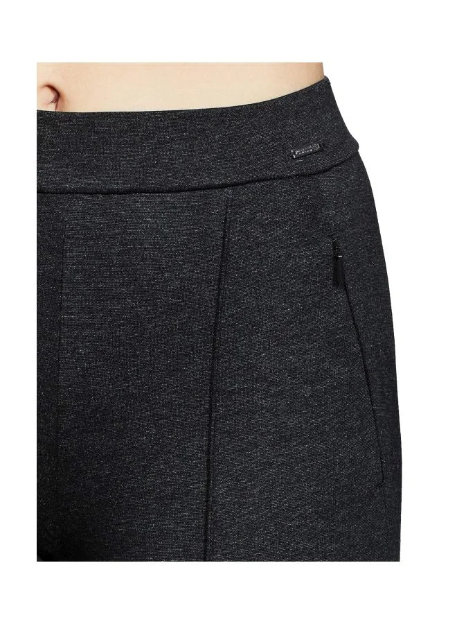 Jockey black Women Slim Fit Rayon Treggings for Women | Best Price UAE
