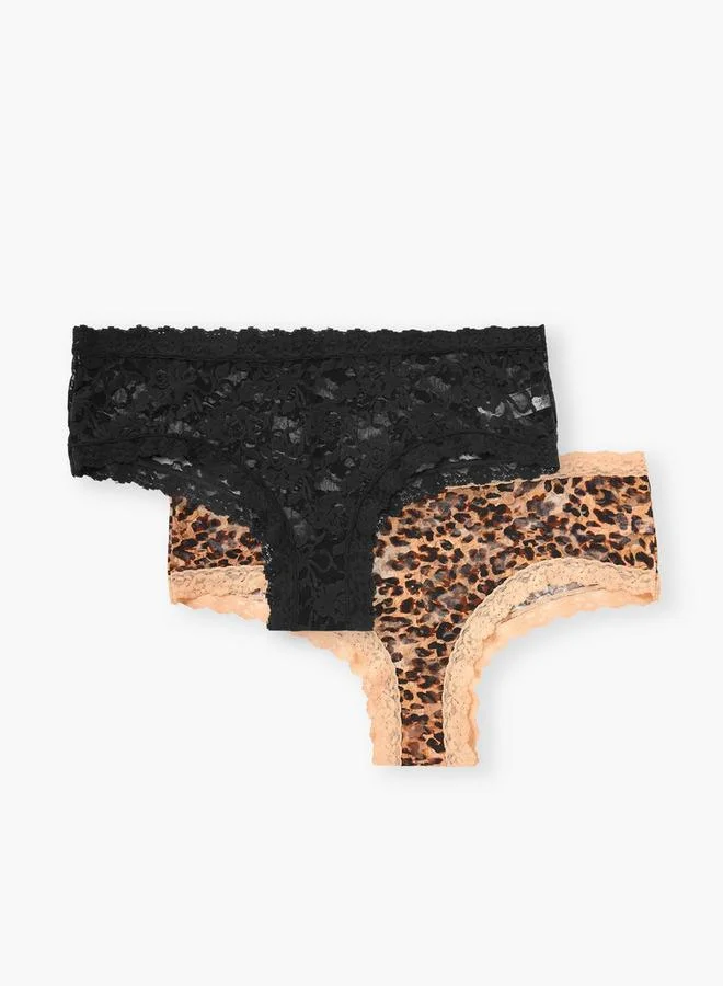 سبلاش فيڤ Set of 2 - Lace Briefs