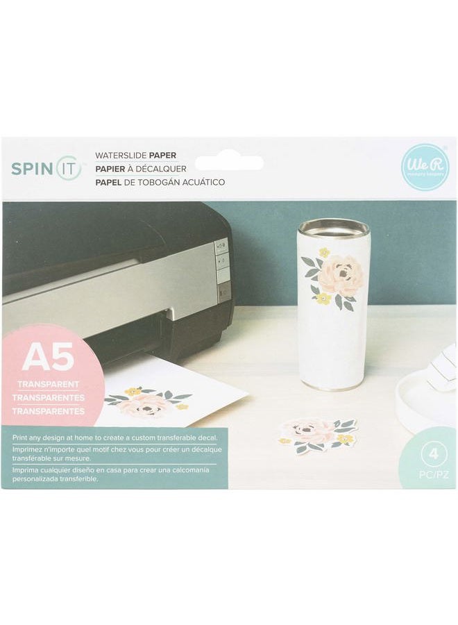 We R Memory Keepers Spin It Water Slide Clear A5 - Image 1