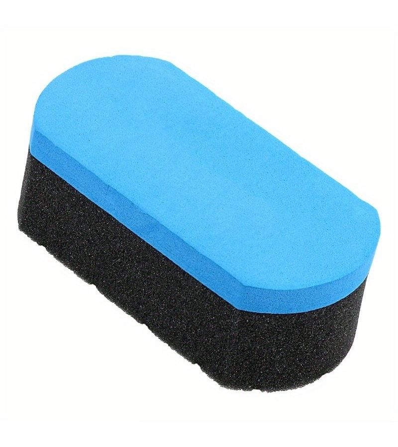 2 Pcs Black Soft Wax Foam Polishing Sponge Automotive Car Wash Detailing Tool - Image 2