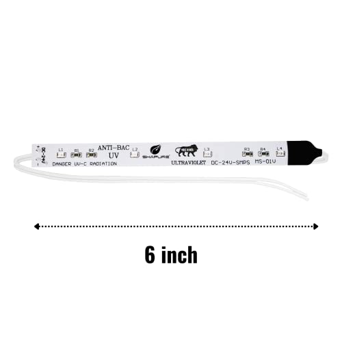 SHAPURE RO 6” Inch Leak Proof UV LED For All RO UV UF Domestic Water Purifier | Compatible with KENT/DOLPHINE/REVIVA/AQUAGRAND/OTHERS (UV LED) - Image 2