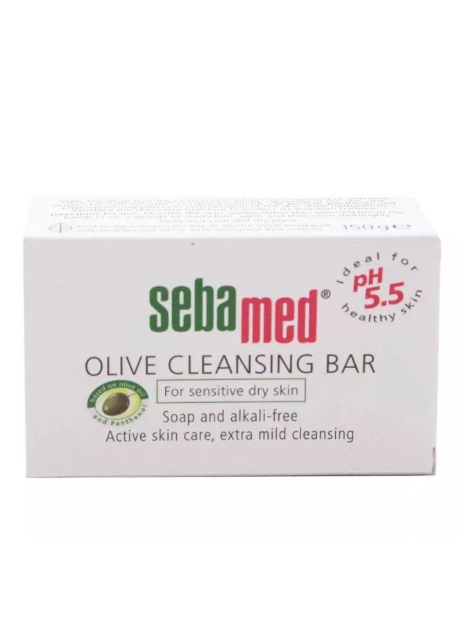 Sebamed صابونة سيباميد للبالغين بزيت الزيتون للبشرة الحساسة والجافة 150 جرام - Image 4
