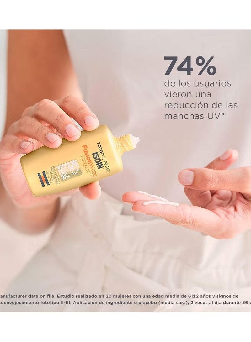 إيسدن واقٍ من اشعة الشمس فوتو بروتكتور فيوجن ووتر اوربان بعامل حماية 30 من اسدين، سعة 50 مل، 30 SPF - Image 3