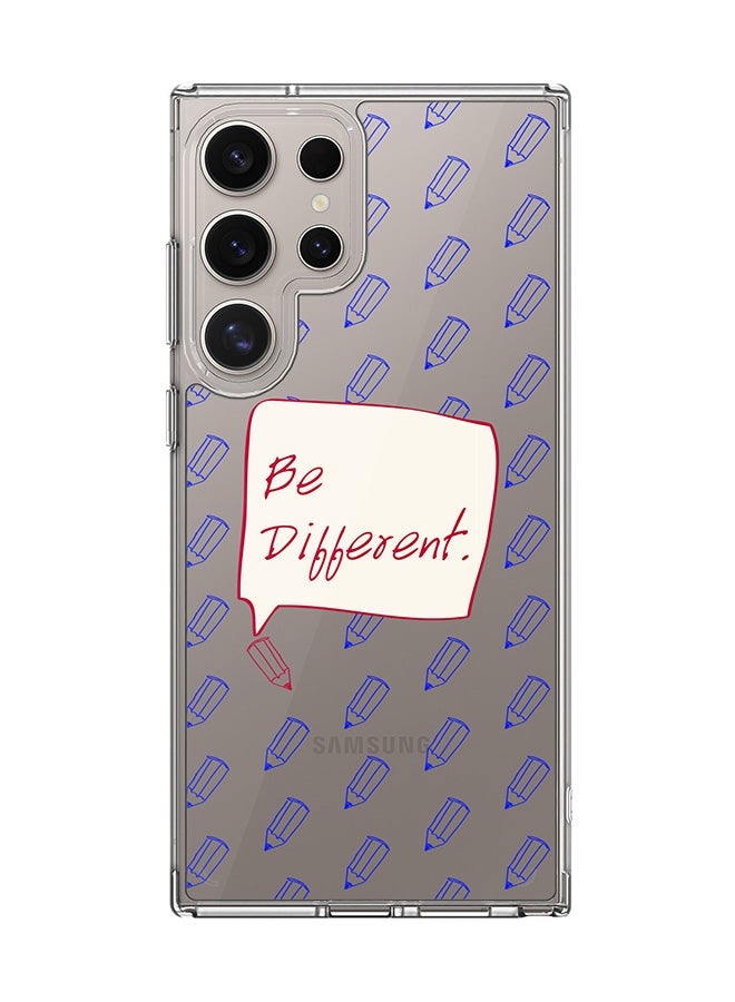 Stylizedd Classic Clear Case for Samsung Galaxy S23 Ultra , Hybrid Soft  Thin Transparent Cover [ Designed for Samsung Galaxy S23 Ultra ] - Be Different