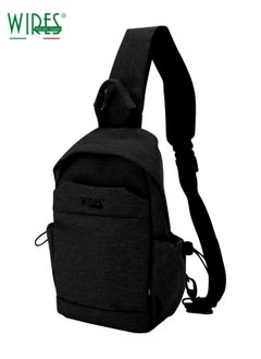 Wires Messenger Bag Shoulder Bag Crossbody Bags with Adjustable Strap Cross-Body Bags for Men,Waterproof Travel Bag Daily Man Bag Gift with Detachable keychain for Ipad 11.5 Inch  - Image 1