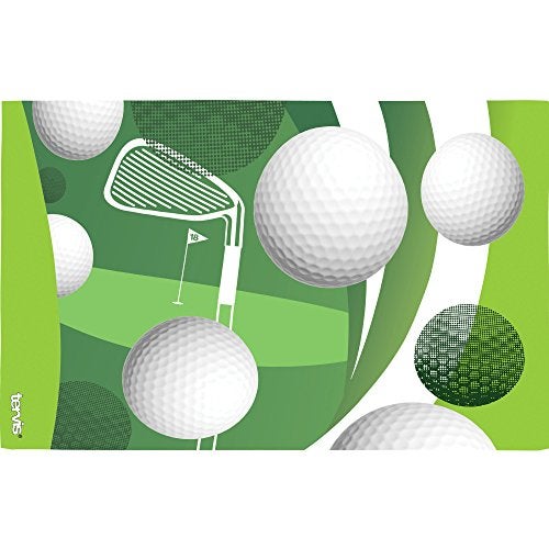 Tervis Golf Balls and Club Tumbler with Wrap and Lime Green Lid 16oz, Clear - Image 2