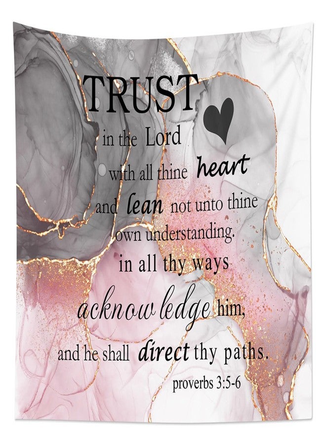 LB Bible Verse Tapestry Wall Hanging Scripture Quotes on Pink and Black Abstract Marble Wall Tapestry for Bedroom Inspirational Wall Art for Living Room College Dorm Decor,60Wx40H inch - Image 5