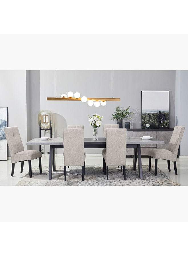 Home Box Manhattan Lux 10-Seater Dining Table 110x76x297 cm - Image 1