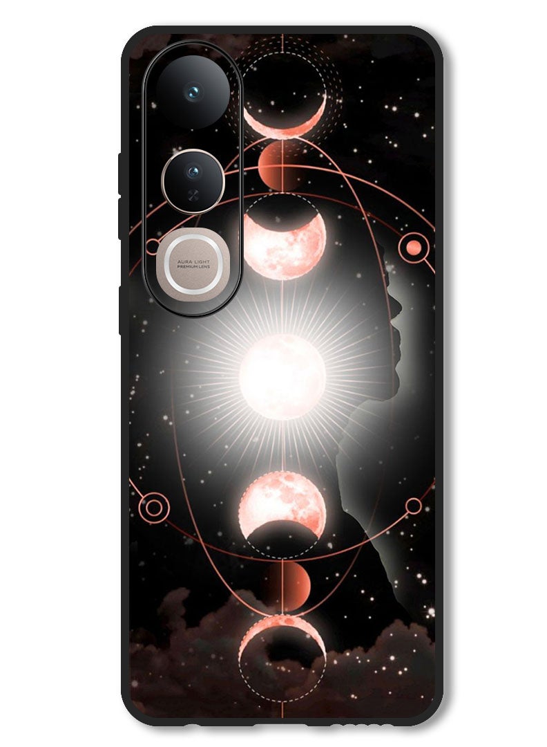 Theodor Case Compatible with Vivo V50 Lite Protection Shockproof Bumper Cover Galaxy - Image 1