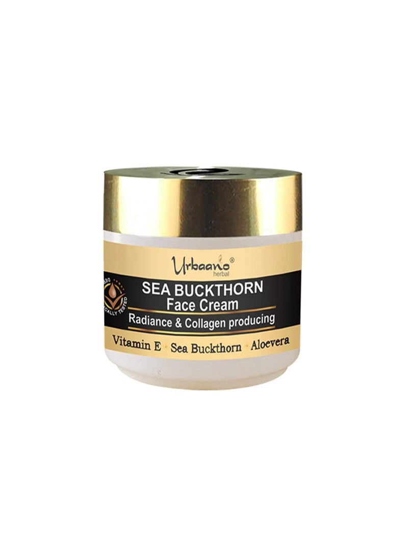 Urbaano Herbal Sea Buckthorn Vitamin E Cream, Skin Brightening Day Illuminating Radiance Glow, Collagen Production - 50 gm - pzsku/ZEC0E343EEBB314BA387CZ/45/1741344926/6f3e4b77-097f-4ff7-a3f9-52b03617f0e2