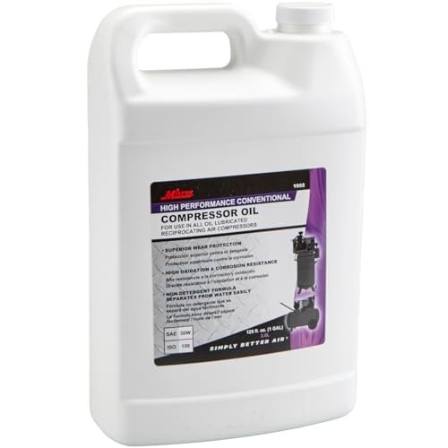 Milton 1002 High Performance Conventional Air Compressor Oil ISO-100-1 Gallon - Image 1