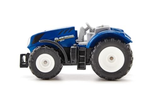 Siku 1091, New Holland T7.315 Tractor, Metal/Plastic, Blue, Detachable cab and Trailer Hitch - Image 5