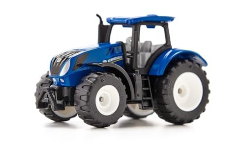 Siku 1091, New Holland T7.315 Tractor, Metal/Plastic, Blue, Detachable cab and Trailer Hitch - Image 2