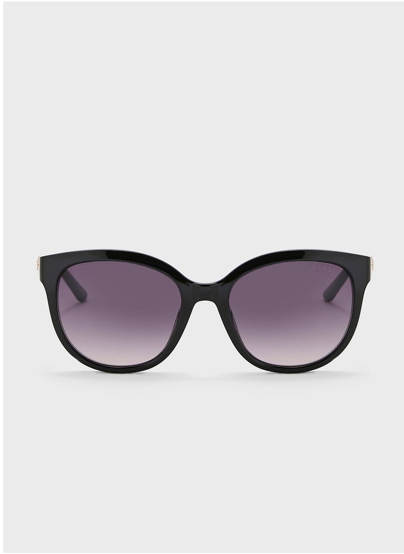 GUESS - Gradient Feline Shape Sunglasses - Image 1