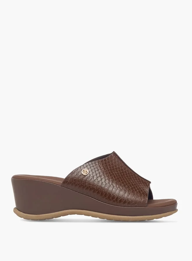 بابريكا صنادل نسائية سهلة الارتداء بكعب إسفين