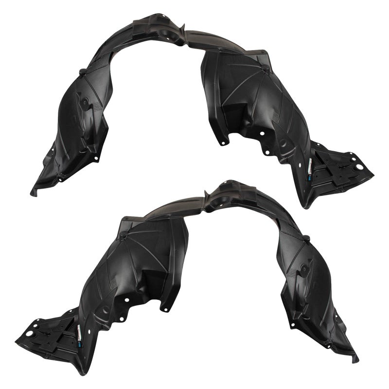 TRQ Inner Fender Liner Set Compatible with 20172021 Nissan Rogue Sport NI1248164 NI1249164