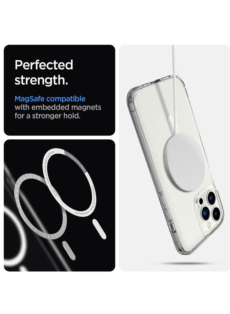 DUSALA IPhone 13 Clear Magnetic Cover, MagSafe Compatible, Hybrid Protective, Crystal Clear Back Case, Shockproof Silicone Frame, Slim Transparent Case (iPhone 13) - Image 5