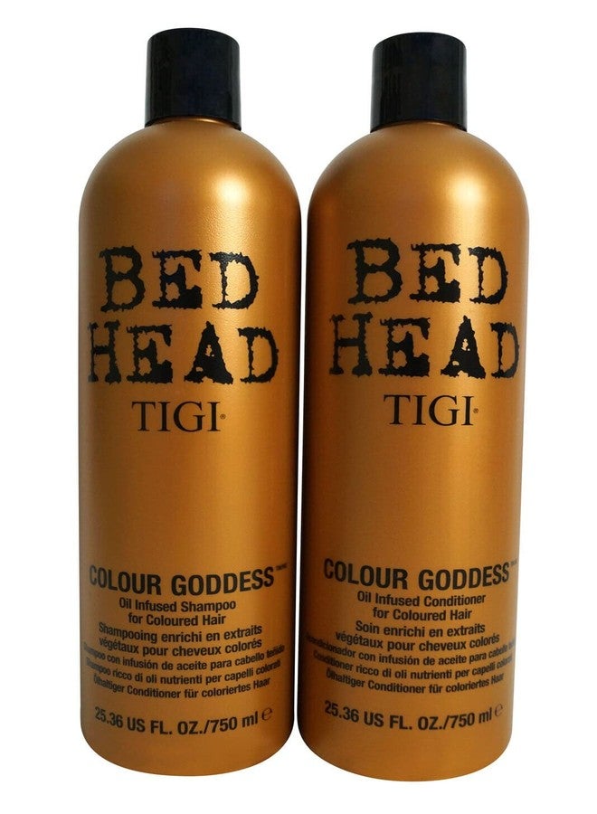 Bed Head Tigi Colour Goddess Oil Infused Conditioner for Coloured Hair 25.36 Oz (Pack Of 2) - Image 1