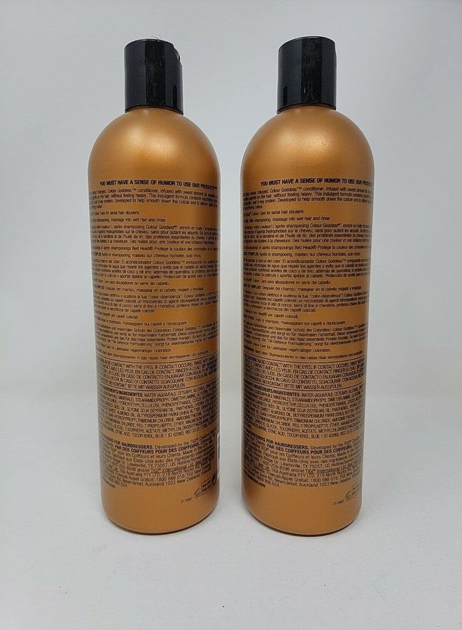 Bed Head Tigi Colour Goddess Oil Infused Conditioner for Coloured Hair 25.36 Oz (Pack Of 2) - Image 2