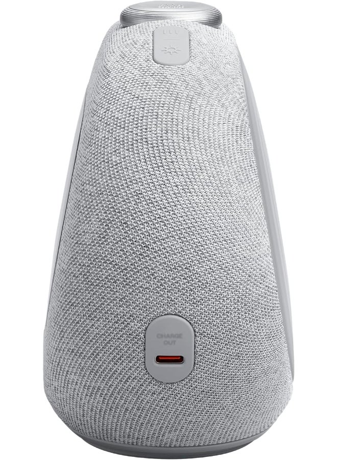 JBL Horizon 3 Bluetooth Clock Radio Speaker – DAB/DAB+/FM, Dual Alarm, Ambient LED Light, USB Charging, Compact Bedside Audio System –Grey JBLHORIZON3GRYUK black - Image 5