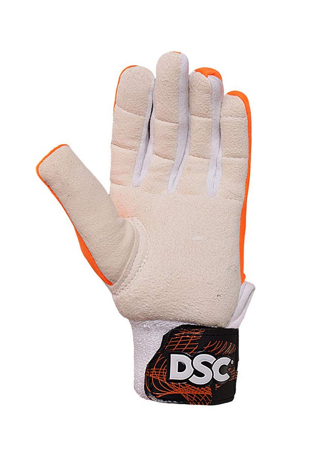 DSC 1501810 Pro Chamios Leather Cricket Wicket Keeping Inner Gloves for Youth | Leather Palm Gloves | Faster Sweat Absorbtion | Comfort Fit | Kit for Men and Boys | Multicolor - Image 3