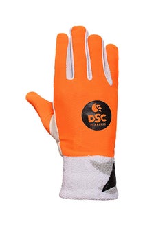 DSC 1501810 Pro Chamios Leather Cricket Wicket Keeping Inner Gloves for Youth | Leather Palm Gloves | Faster Sweat Absorbtion | Comfort Fit | Kit for Men and Boys | Multicolor  - Image 2