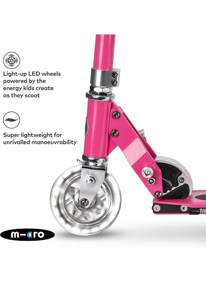 Micro Sprite Led Scooter for Kids Pink | Sprite Scooter | LED Scooter | Scooters | Scooter for Kids | Kids Scooter - Image 3