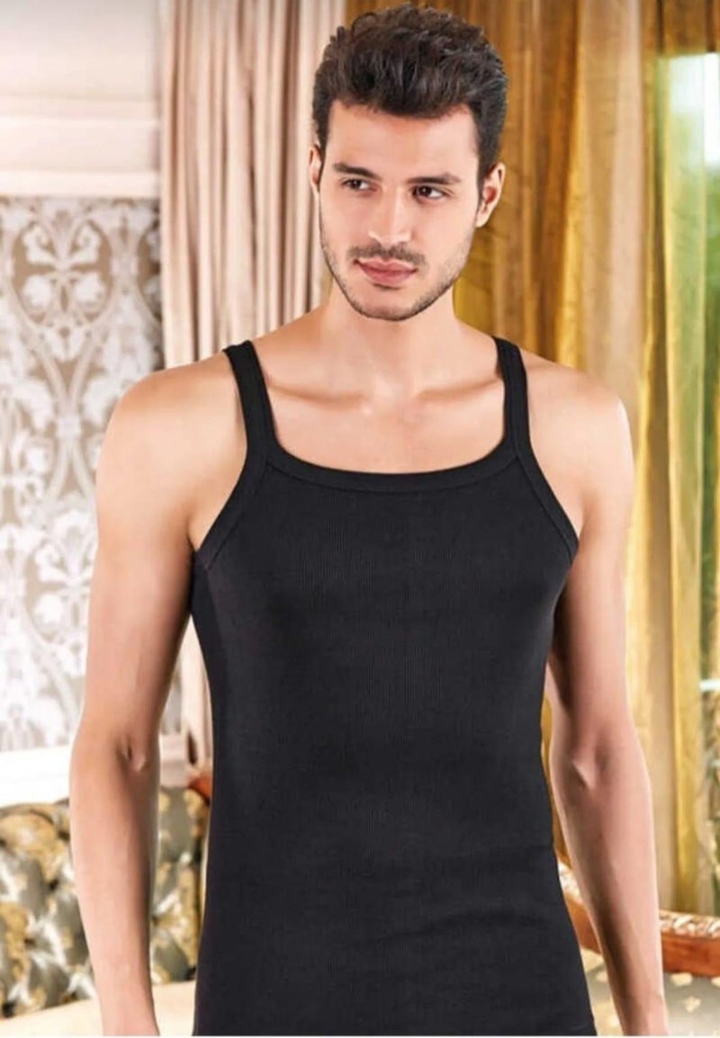 Berrak 1044 Men's Camisole Suspender Singlet