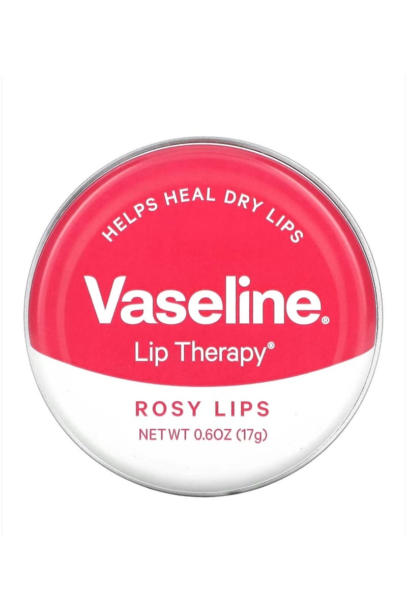 فازلين بلسم الشفاه الوردي من ليب ثيرابي، 0.6 أونصة (17 جم) - Image 1