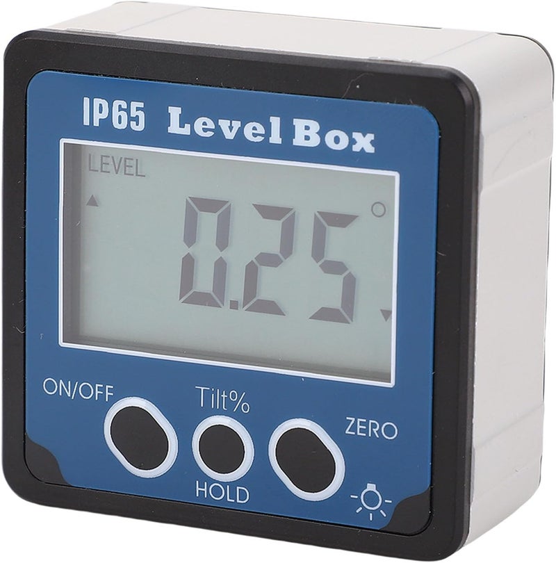 Digital Inclinometer, Magnetic Base Angle Finder for Precise Slope Measuring with Backlight and AutoReverse Display for Woodworking and Metalworking - Image 3