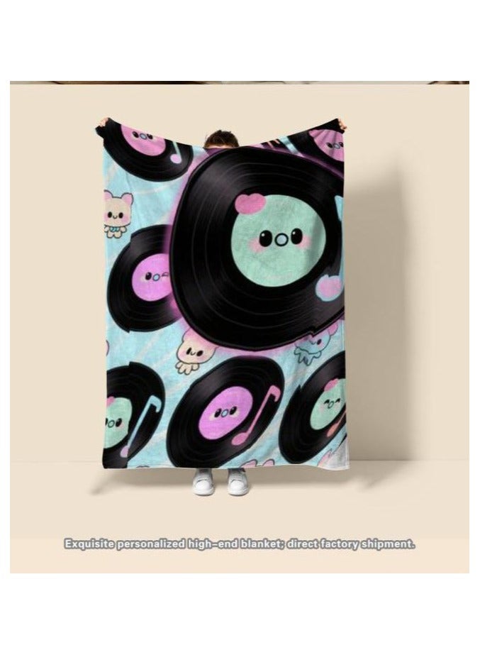 general Flannel thin blanket (warm and comfortable, suitable for sleep, gaming, dust removal and sandproof) 150cm*200cm - 983 - Image 4