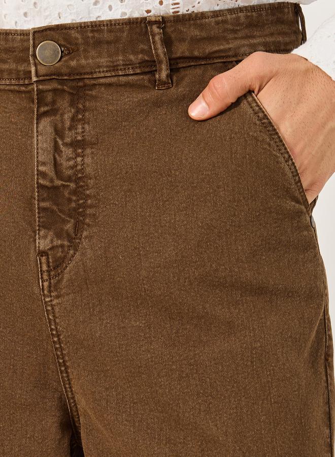 Styli Mid Wash Straight Leg Jeans  - Image 3