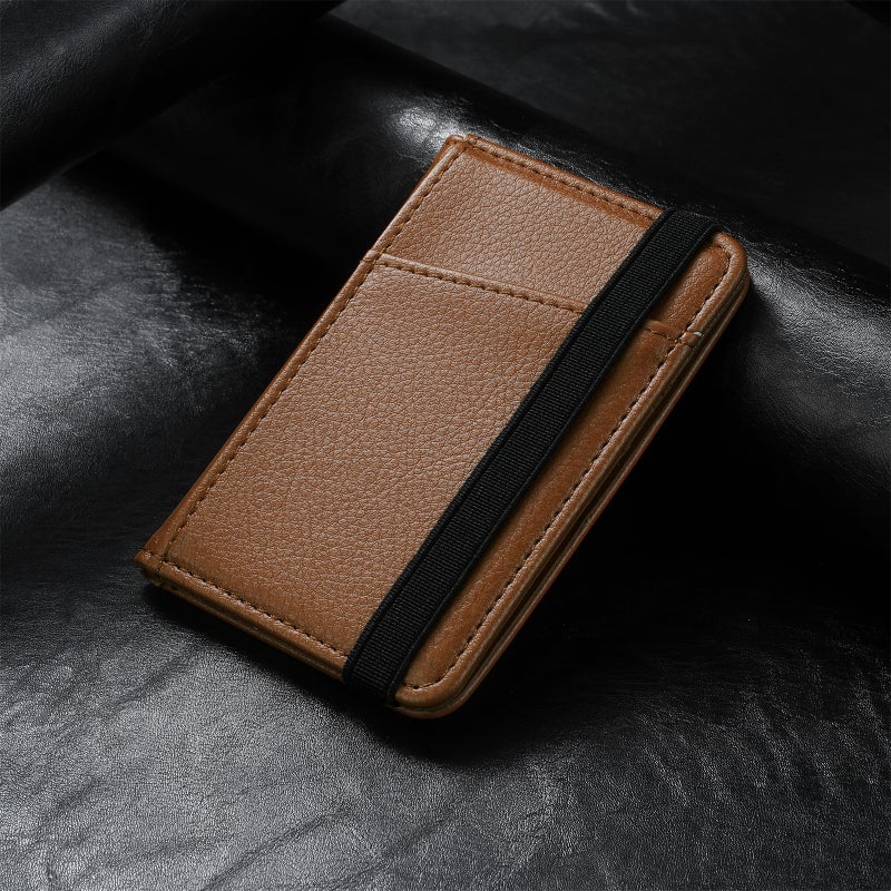 2022 New Mobile Phone Card Bag Card Holder 3M Rubber Back Sticker Mobile Phone Case Multi-Insert Card Holder Wallet Card Bag - Image 1