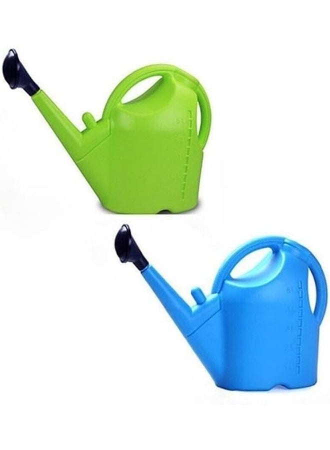 Garden Watering Can, Long Spout Design, Available in Green and Blue