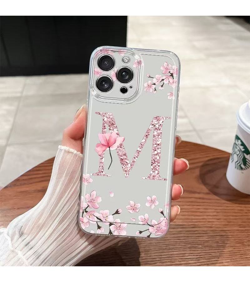 غلاف شفاف لهاتف iPhone XR بتصميم زهور نمط M - Image 2