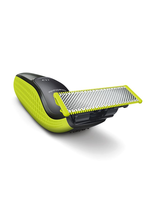 Philips One Blade Shaver Wet And Dry Rechargable Black/Green - Image 2