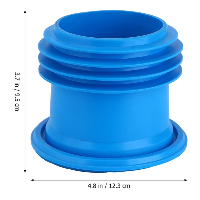 klarako Toilet Sealing Ring, Toilet Wax Ring, Thick Toilet Bowl, Wax Ring Gasket for Toilet Bowl, Odorless Rubber Flange Sealing Ring - Image 2