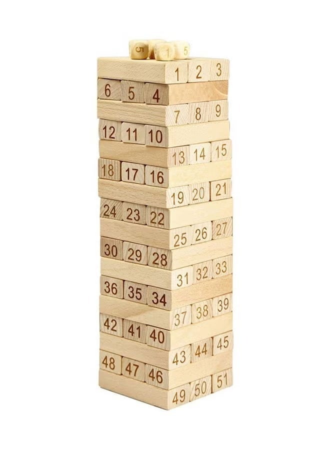 Educational Tower Building Blocks Action Reflex Games - Image 2