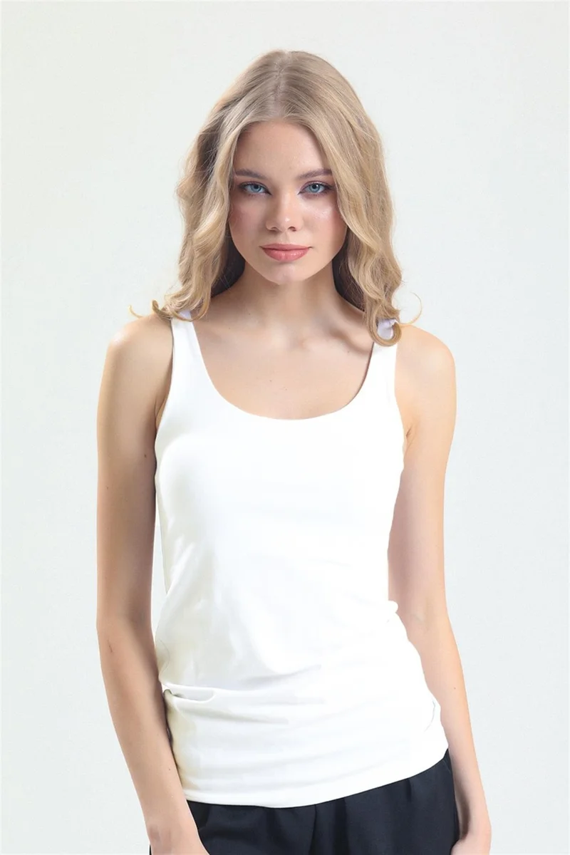 Magic Form 2021 - Combed Fabric Tight Strap Long Undershirt