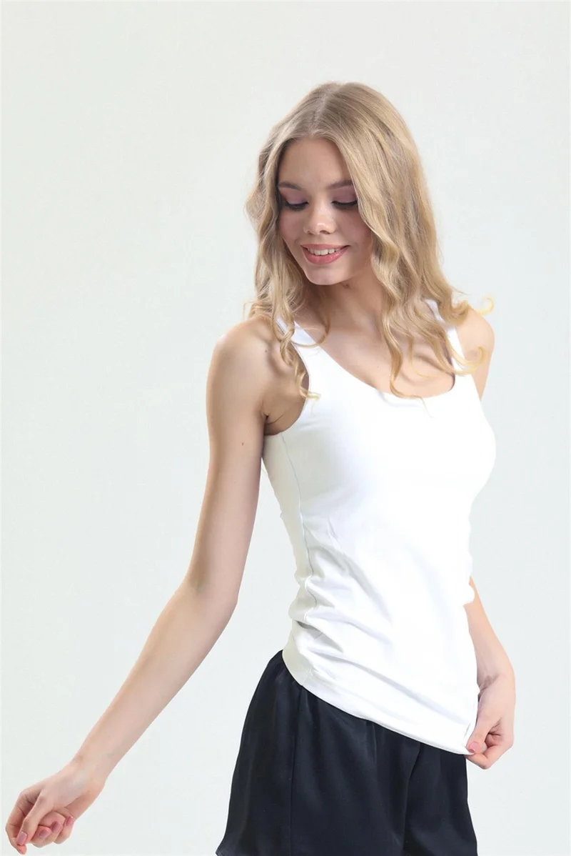 Magic Form 2021 - Combed Fabric Tight Strap Long Undershirt