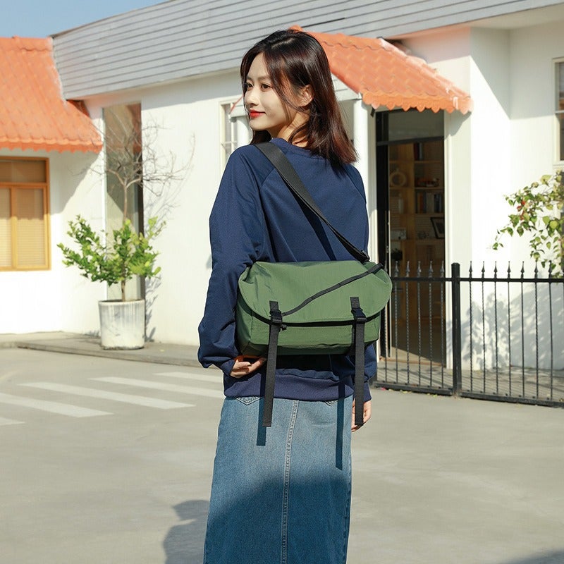 Fashionable Shoulder Bag Casual Simple All-Match Crossbody Bag Water-Repellent Nylon Cloth Bag Oxford Bag - Image 2