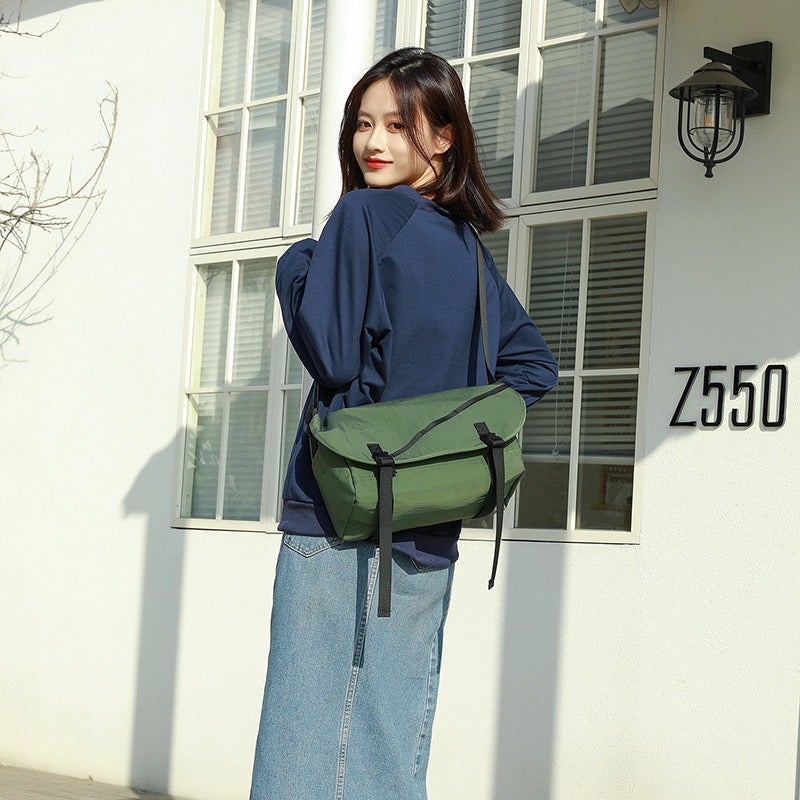Fashionable Shoulder Bag Casual Simple All-Match Crossbody Bag Water-Repellent Nylon Cloth Bag Oxford Bag - Image 4