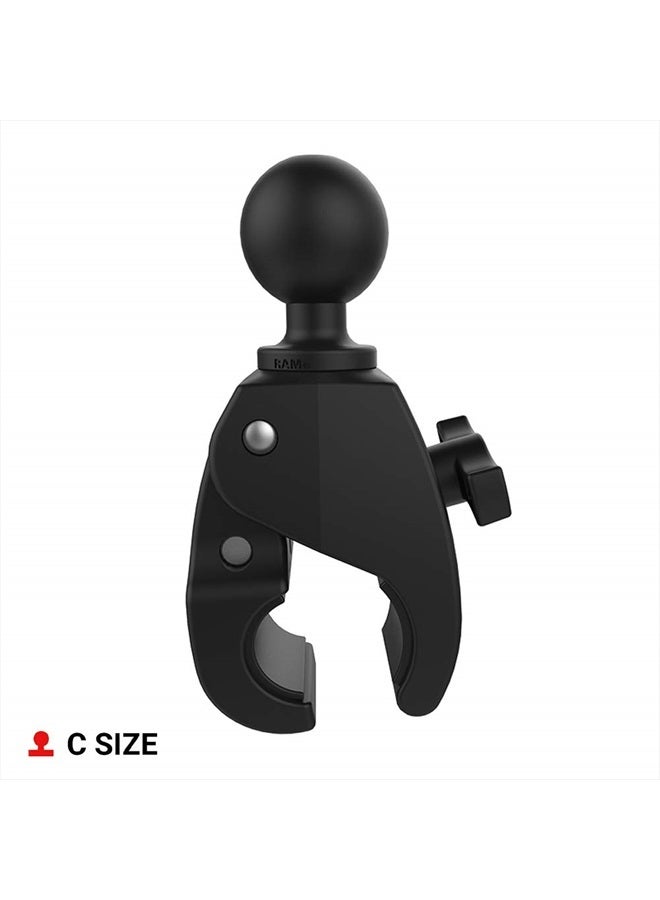 RAM Mounts RAP-404U Tough-Claw Medium Clamp Ball Base with C Size 1.5" Ball for Rails 1" to 1.875" in Diameter - Image 2